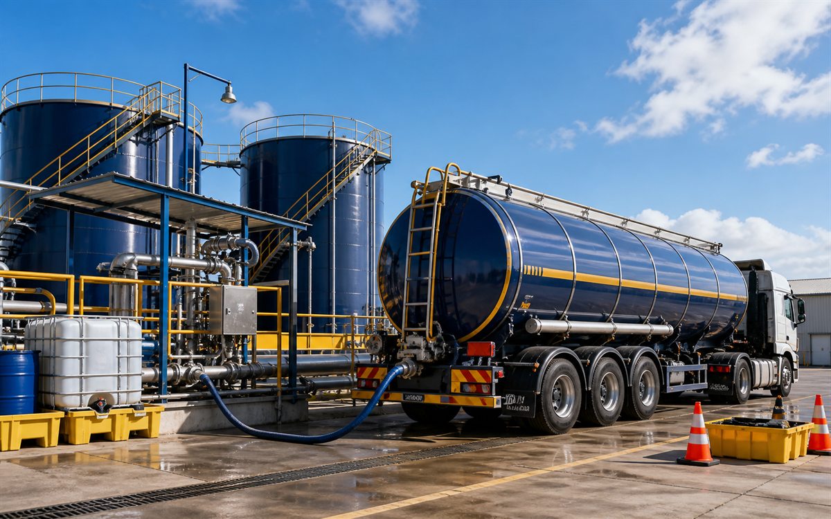 Sulphuric acid supply